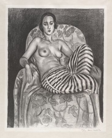 Henri Matisse - Grande Odalisque à culotte bayadère 1925